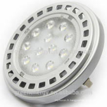 Ra&gt; 80 1110lm 3 ans de garantie 15w AR111 led projecteur